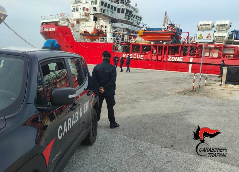 E' attraccata al porto di Trapani la Ocean Viking, O.N.G. - Trapani Oggi