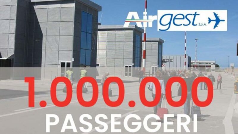 Lo scalo Vincenzo Florio, saluta il milionesimo passeggero