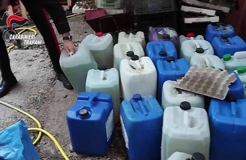 Due persone denunciate, rinvenuti oltre 1700 litri di carburante rubato [VIDEO]