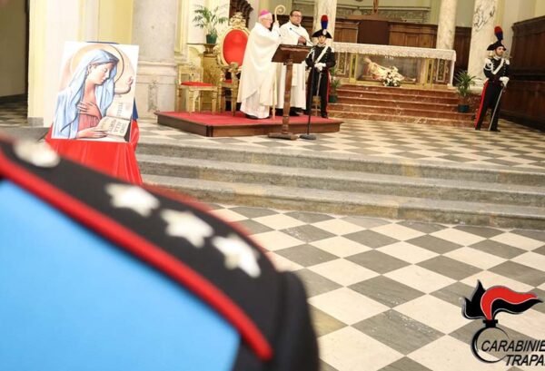 Celebrata la Santa Messa in onore della Virgo Fidelis, celeste Patrona dell’Arma dei Carabinieri