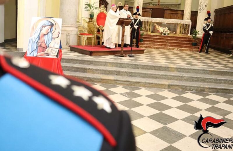 Celebrata la Santa Messa in onore della Virgo Fidelis, celeste Patrona dell’Arma dei Carabinieri