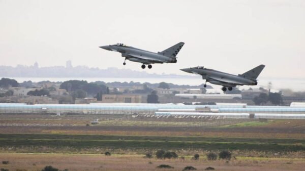Scramble per gli Eurofighter del 37esimo Stormo di Trapani