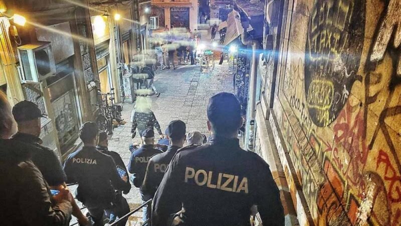 Alto impatto, forze dell’ordine nell’area della movida palermitana