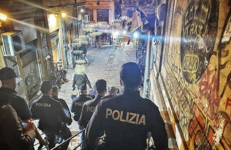 Alto impatto, forze dell’ordine nell’area della movida palermitana