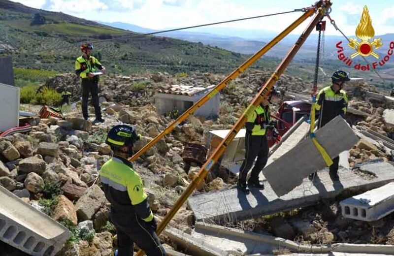 La Sicilia nella morsa di un violento uragano