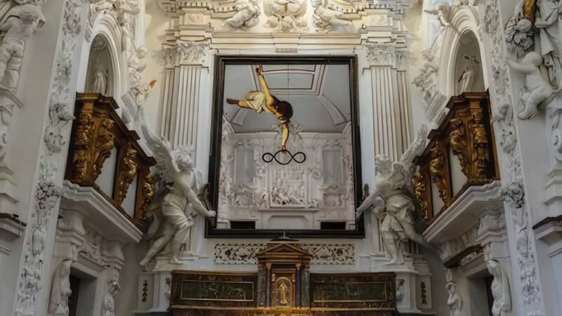 La “Natività” di Caravaggio rivive grazie all’opera di Pistoletto