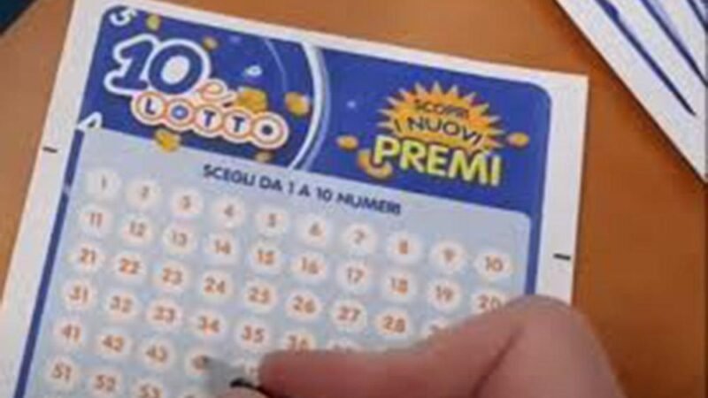 10eLotto, Sicilia: colpo da 100mila euro a Custonaci