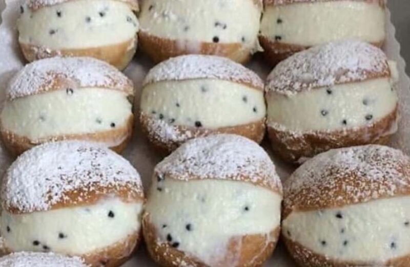 Graffe ricotta pasticceria trapanese