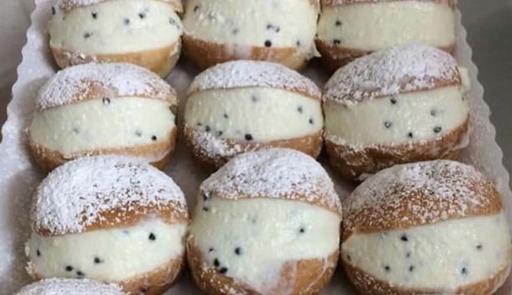 Graffe ricotta pasticceria trapanese