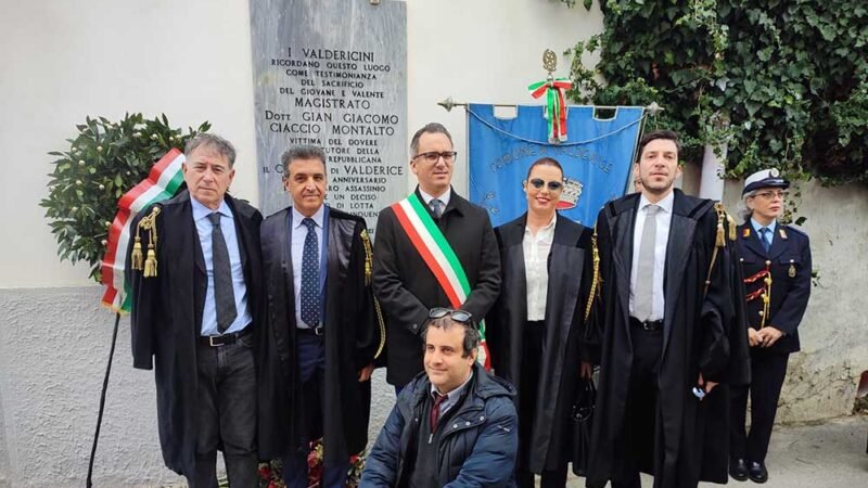 Ricordato a Valderice il giudice GianGiacomo Ciaccio Montalto