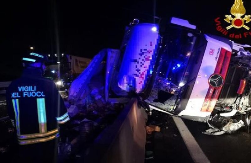 Tragedia sull’A1 direzione Caserta: muore camionista di Marsala