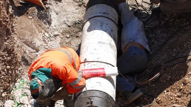 Interventi di manutenzione sulla condotta idrica Fulgatore – Alcamo