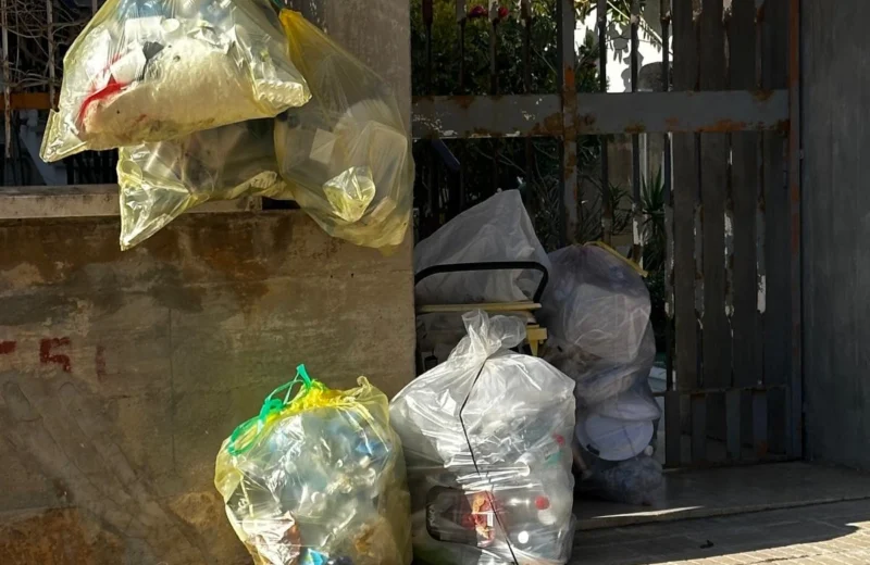 Niente ritiro di plastica a Erice