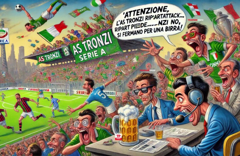 caricatura partita as tronzi