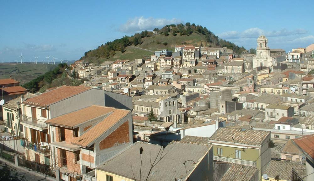 panorama di borgo siciliano buccheri