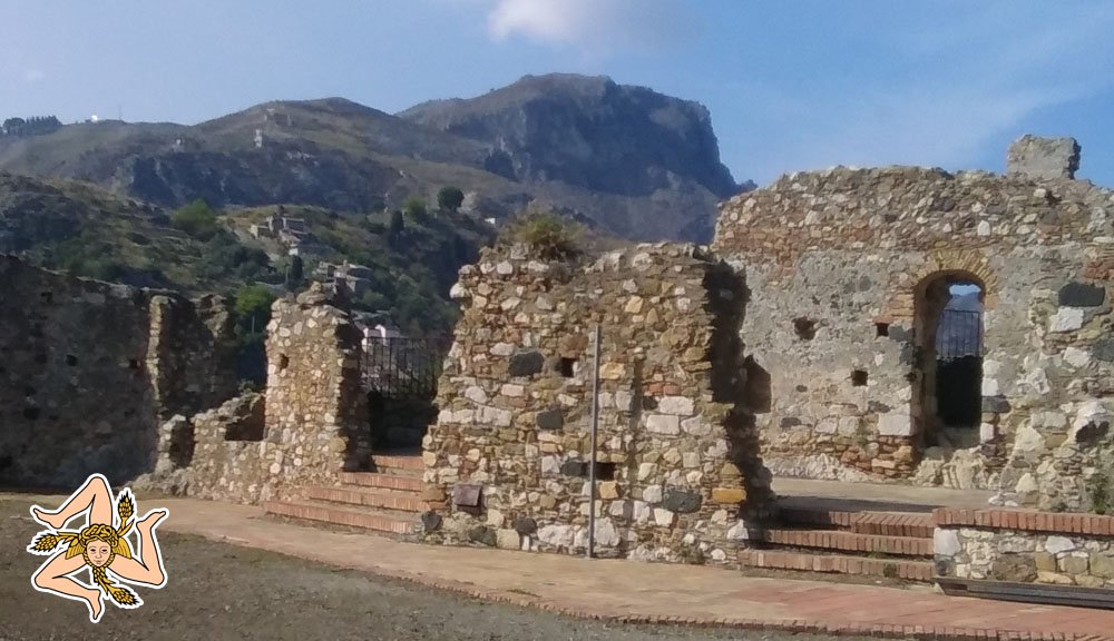 rovine castello Castelmola