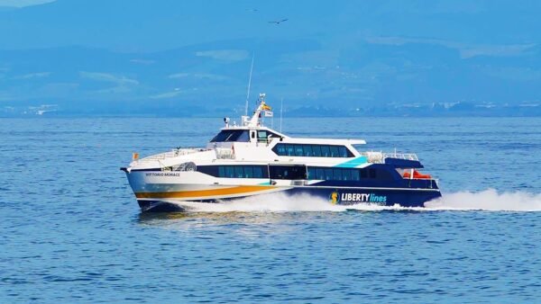 La Vittorio Morace, prima nave ibrida veloce al mondo, autorizzata a viaggiare in elettrico