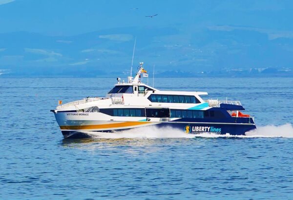 La Vittorio Morace, prima nave ibrida veloce al mondo, autorizzata a viaggiare in elettrico