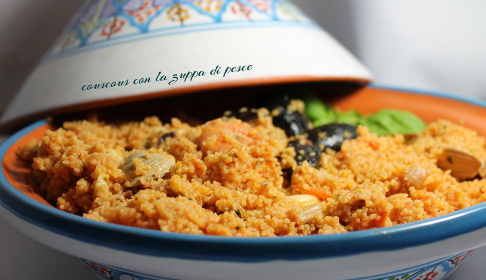 piatto di couscous alla trapanese