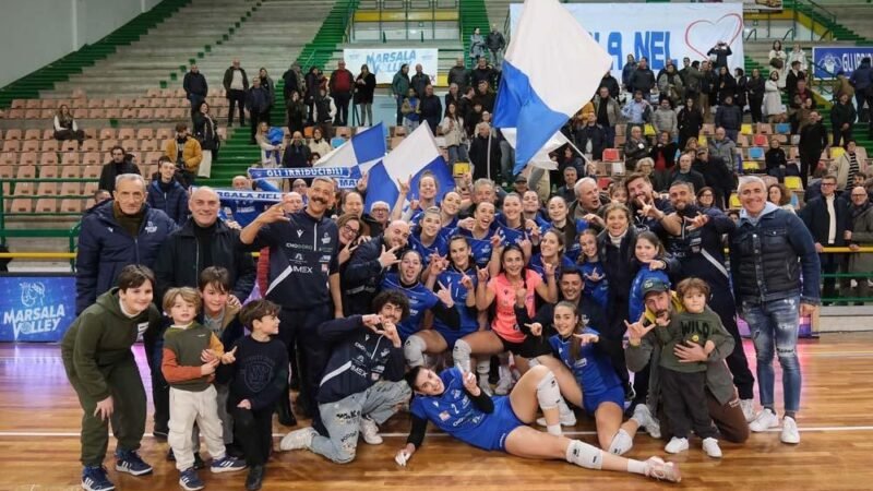 Marsala Volley vince il big match contro Bisceglie: successo fondamentale in chiave play-off [Video]