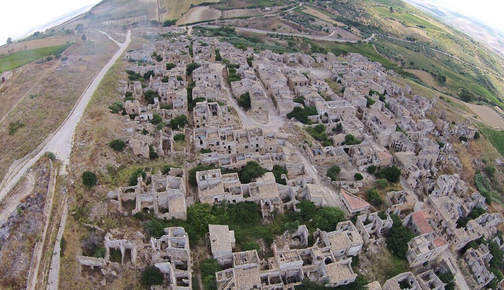 ceduta aerea borgo di poggioreale