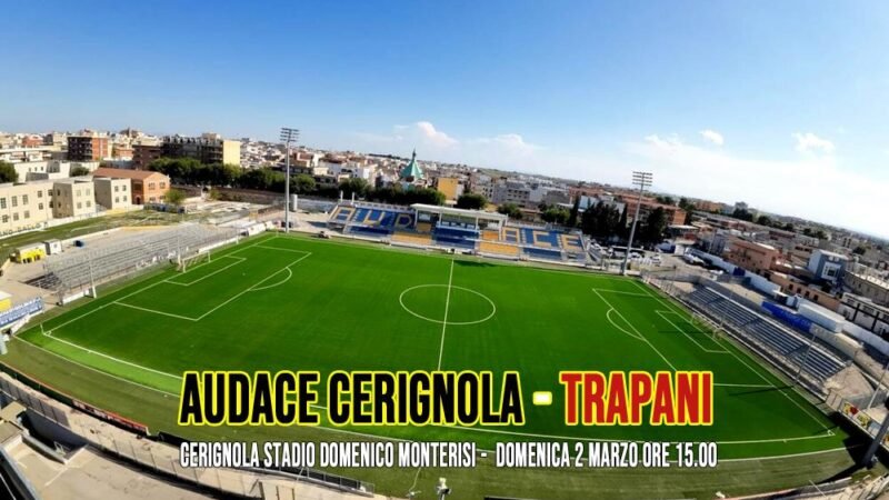 Trapani Calcio: sfida cruciale contro l’Audace Cerignola