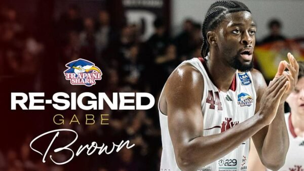 Gabe Brown resta uno Shark: Trapani conferma il talento