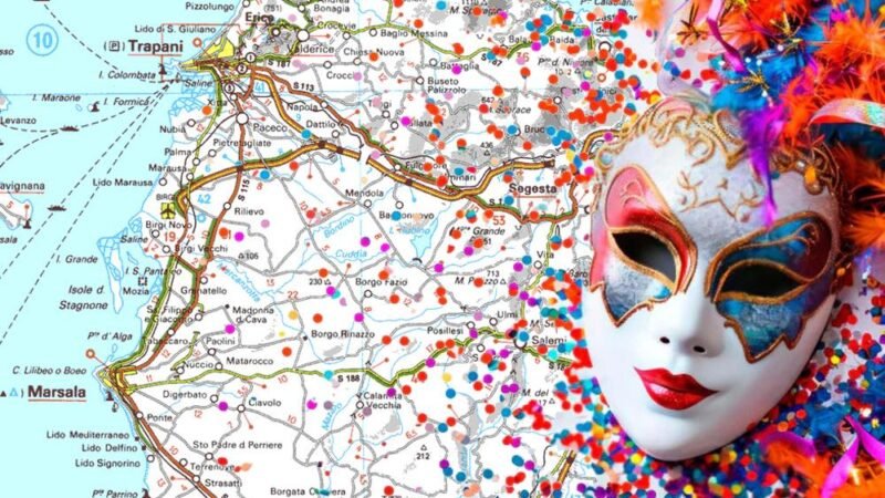 Carnevale in Provincia di Trapani: Un Tripudio di Colori, Musica e Tradizioni!