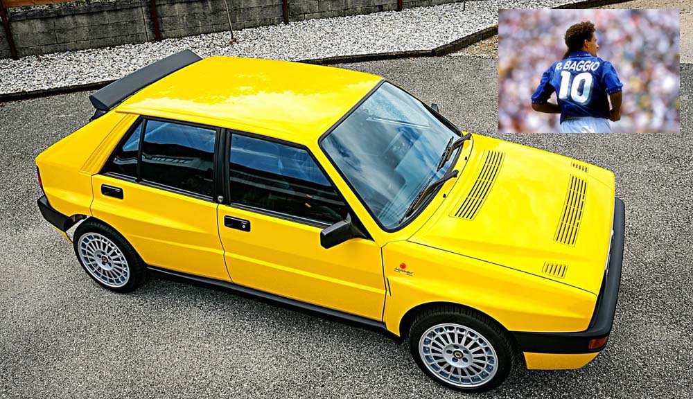 lancia delta roberto baggio