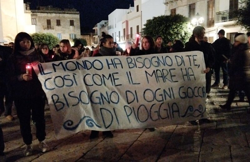 Favignana scende in piazza per Salvatore Sinagra