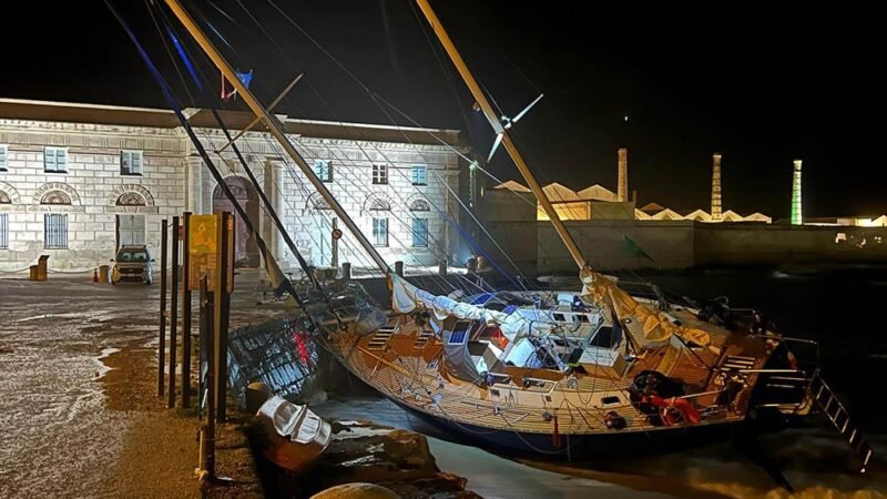 Concluse operazioni di recupero di un’unità da diporto a Favignana