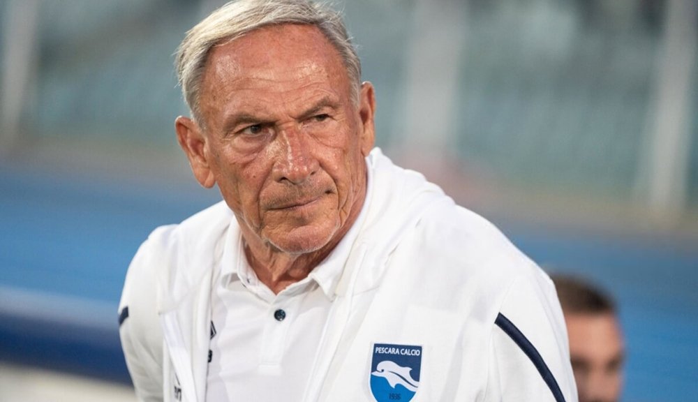 Zdenek Zeman. Il tecnico boemo, 77 anni,