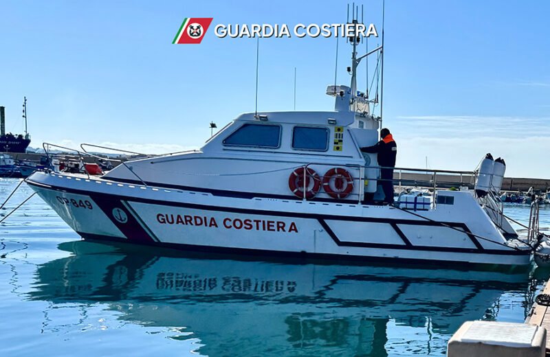 Soccorso medico di un marittimo a largo di Marettimo