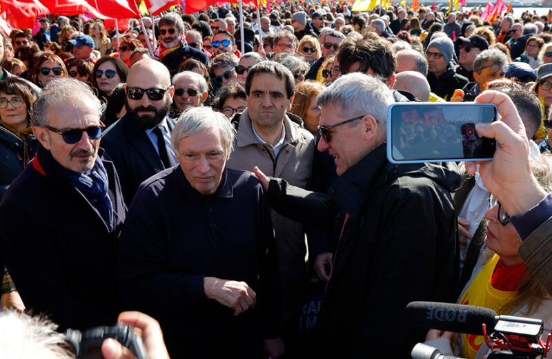 Don Ciotti “Dobbiamo chiedere scusa a questa terra perchè siamo arrivati troppo tardi”