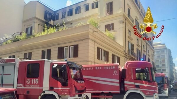 Incendio in un appartamento adibito a Museo