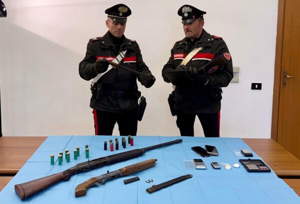 Trovato arsenale di armi a Marsala, due gli arresti