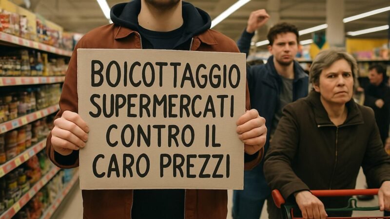 Prezzi alle stelle, scatta il boicottaggio nei supermercati