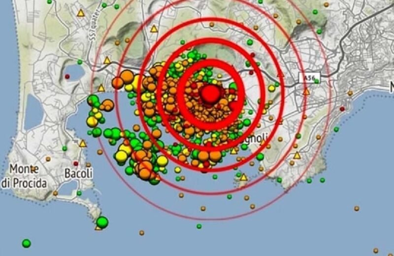 Terremoto ai Campi Flegrei: scossa di magnitudo 4.4, panico a Napoli