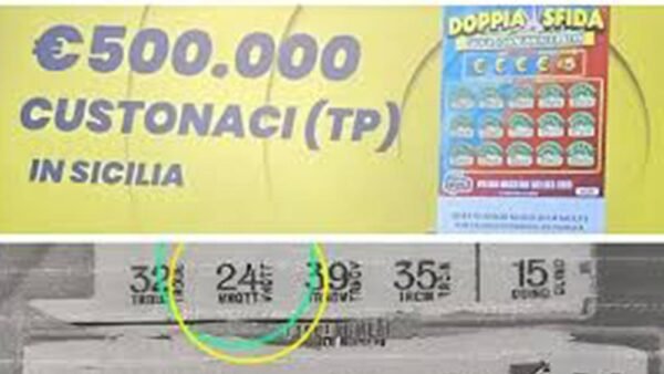 Vinti a Custonaci 500 mila euro con Gratta e Vinci