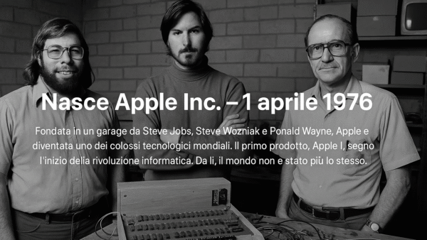Apple, la rivoluzione partita da un garage