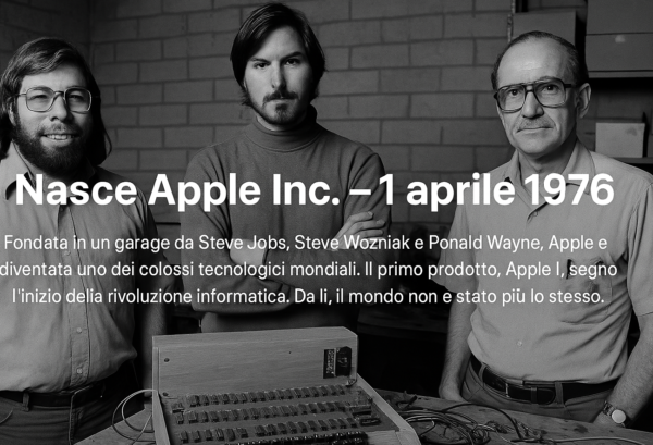 Apple, la rivoluzione partita da un garage