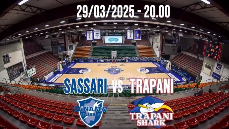 Trapani Shark, trasferta chiave a Sassari