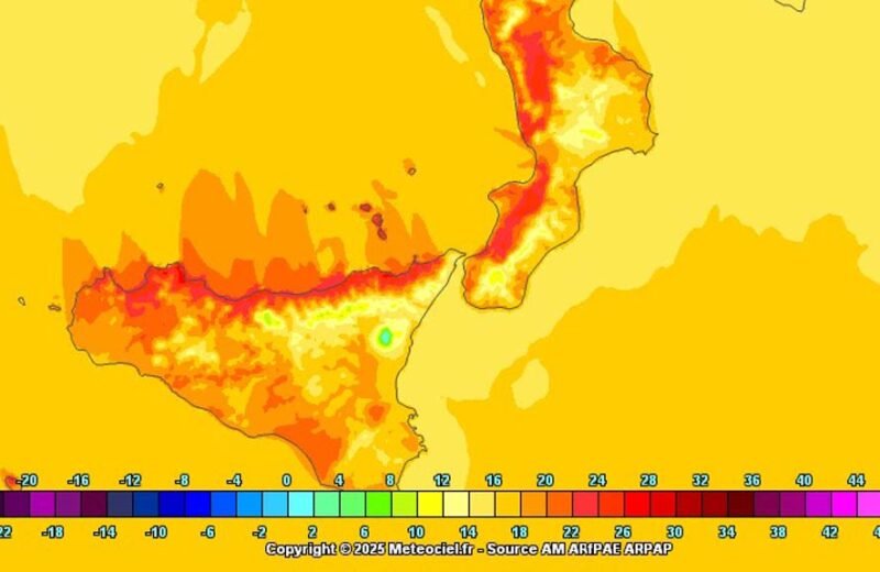 Scirocco in azione: venti forti e caldo anomalo