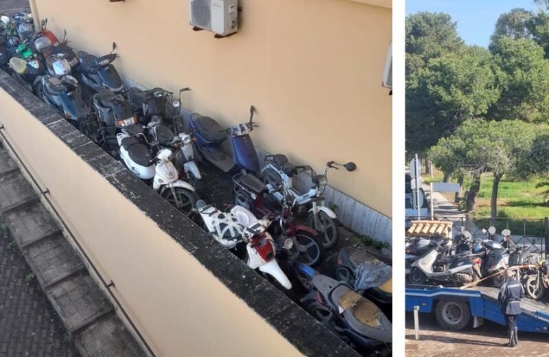 Controlli serrati: sequestrati 50 scooter