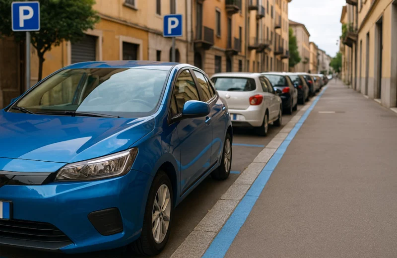 Strisce blu in Sicilia: nuove regole e multe