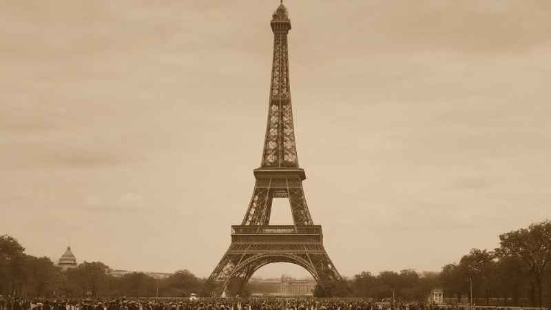 Il 31 marzo 1889 apre la Torre Eiffel a Parigi