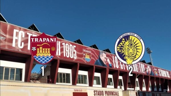 Trapani-Giugliano 1-2: i granata cadono in casa