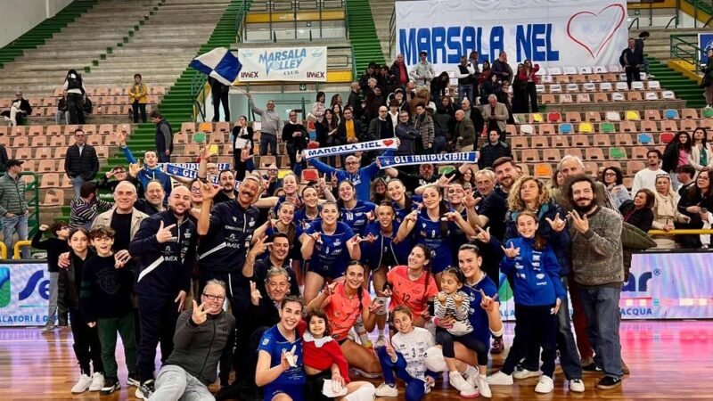 Marsala Volley batte Santa Teresa e torna seconda [Video]