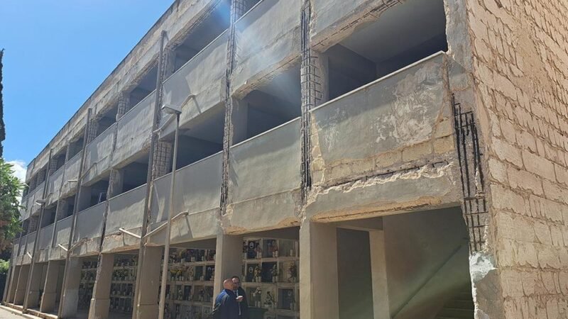 Cimitero comunale. Consegnati i lavori del “corpo 7”