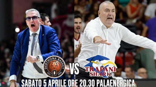 Trapani e Tortona: sfida ad alta intensità al PalaEnergica